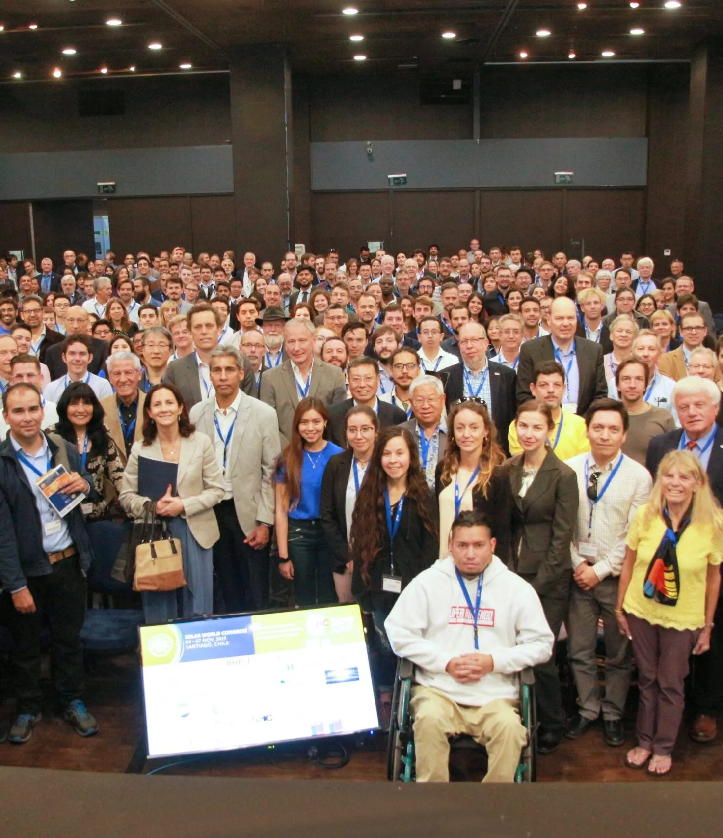 Asistentes al Solar World Congress 2019 en Santiago